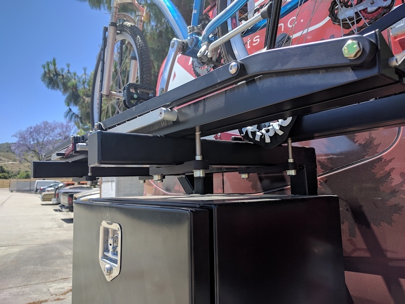 Aluminess Bike Rack Swing Arm Free Shipping