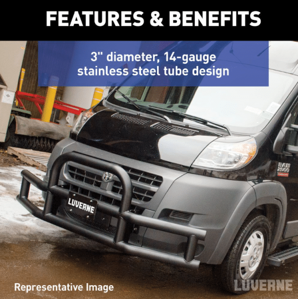 RAM ProMaster Van Luverne Tuff Guard™ Grill Guard Bumper Free Shipping