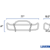 RAM ProMaster Van Luverne Tuff Guard™ Replacement SolidShield Grill Guard Bumper - Image 6