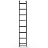NCV3 2007-2018 Mercedes Sprinter Van High Roof FVC Side Ladder - Image 2
