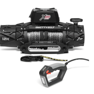 12K Generation 3 - 7.0hp Smittybilt Winch w/ Synthetic Cable