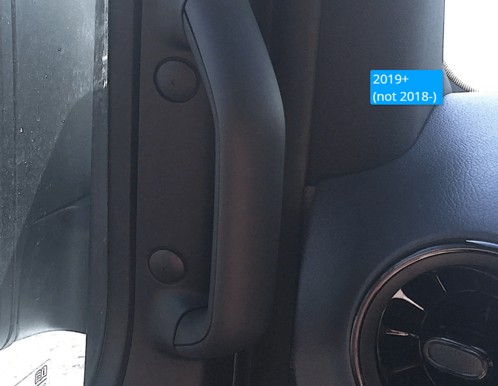 Terrawagen Mercedes Benz Sprinter Van Grab Handle Pair for 20072018 or