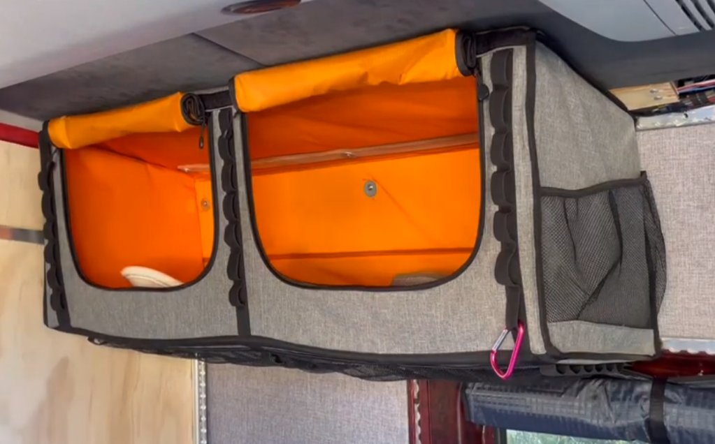 Mule Bag Divider Pouch, Van Overhead Storage Locker Divider Bag