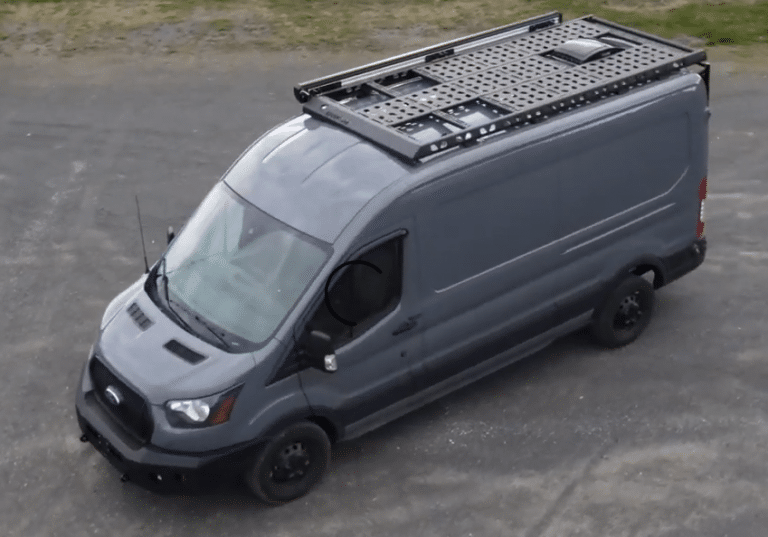 20152023 Ford Transit Van CR2 Aluminum Roof Rack 148" Low Roof Mid