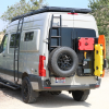 VS30 2019-2023 Mercedes Sprinter Van Aluminess Rear Ladder | Tire Carrier - Image 9