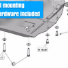 VS30 2019-2025 Mercedes Sprinter 4x4 Van European Import AWD Skid Plate Guard - Image 2