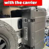 Rear Door Box Mount Carrier- Aluminum - Black for 2014-2024 Ram Promaster Van - Image 4