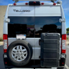 Rear Door Box Mount Carrier- Aluminum - Black for 2014-2024 Ram Promaster Van - Image 5