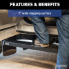 2014-2024 RAM Promaster Van Grip Step 7″ X 36″ & 100″ Black Aluminum Running board / Step 2pc set - Image 4