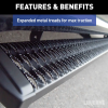 2014-2024 RAM Promaster Van Grip Step 7″ X 36″ & 100″ Black Aluminum Running board / Step 2pc set - Image 5