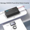 Conversion Van PUH 12V 3000W Pure Sine Wave Inverter with UPS Transfer Switch and Integrated Bluetooth Connectivity - Image 2