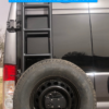 2015-2025 Ram Promaster Aluminess Rear Door Ladder | Tire Carrier | Box Carrier - Image 2