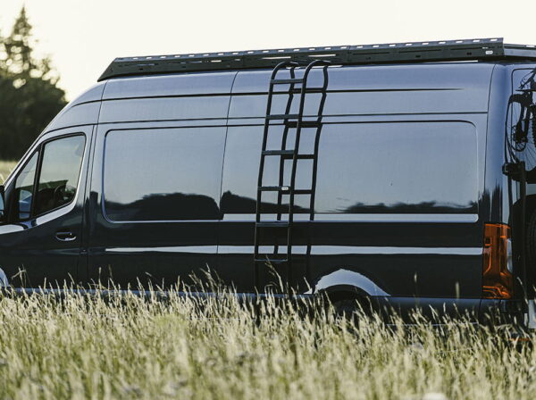 FVC Standard Roof Rack | 170" Wheelbase Sprinter Van by Flatline Van Co. - Image 4