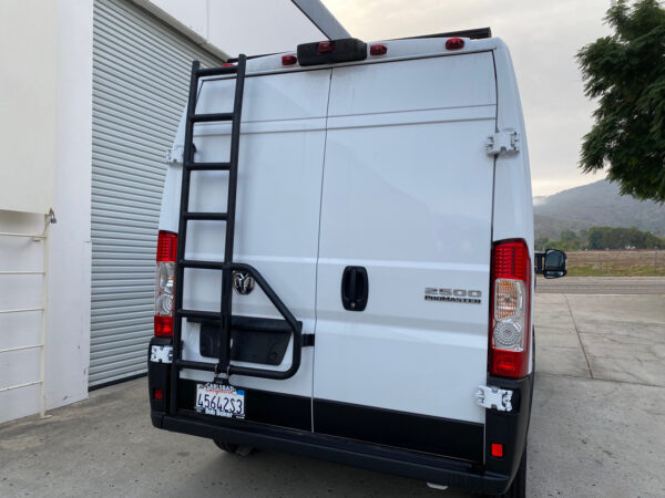 Aluminess Rear Door Ladder for Ram Promaster 2014-2025 - Image 4