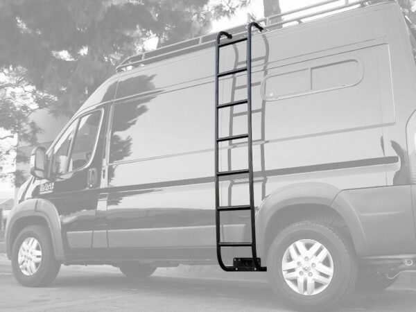 Aluminess Side Ladder for High Roof / Low Roof Ram Promaster - Image 2
