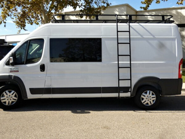 Aluminess Side Ladder for High Roof / Low Roof Ram Promaster - Image 6