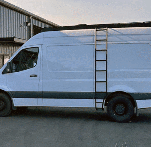2007-2018 | 2019-2024 Mercedes Sprinter Wheel Wrap Side Ladder