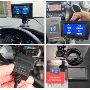2002-2023 Mercedes Sprinter Van OBD2 ScanGauge 3 (Includes Deluxe Window Mount)