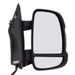 Passenger/ Driver - Side Power Mirror Textured Black for Ram Promaster 2014 - 2023
