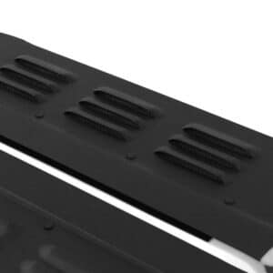 Durable Aluminum OMC Window Air Vent 2-Piece Black for a 2014-2024 RAM ProMaster