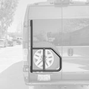 Rear Box/Tire Rack |Driver Side for Ram Promaster 2014-2025