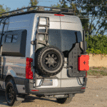2019-2024 Mercedes Sprinter High Roof Van VS Tire Carrier / Rear Ladder