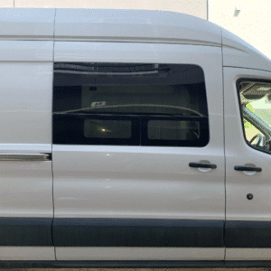 2015+ Ford Transit CR Laurence FW293L Driver side Forward T-vent Window | 130" | 148" | Extended
