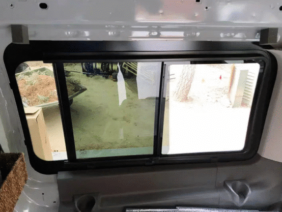 Transit Forward Window 2015-2024 Ford Transit Van VWD Slider Window Medium / High Roof Driver ...