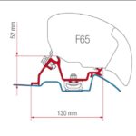 Fiamma Adapters for F65 & F80 with or without roof rails for Mercedes Sprinter Van - Free Shipping