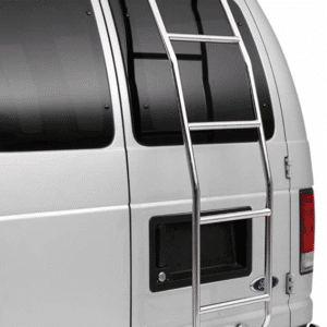Chevy/GMC Express/Savana Rear Black Ladder by Surco