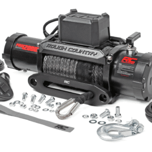 Conversion Van 12000lb RC Winch w/ Synthetic Rope