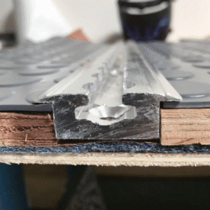 Conversion Van Flooring System 8 foot Aluminum L-Track Tie Down System
