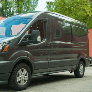 Ford Transit Van 148" Wheelbase Flarespace | Arctic Tern | Slider Window