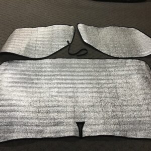 Insulation / Windshield & Cab Window Covers 3pc Set for RAM ProMasters -R16