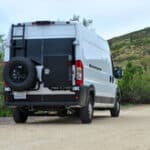 Driver Side Rear Box/Tire Rack | Aluminess for 2015-2025 RAM Promaster