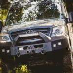 VS30 Backwoods Adventure Mods Front Bumper for 2019-2025 Mercedes Sprinter Vans  | Winch | Bull Bar