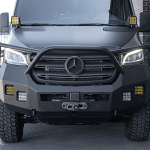 VS30 Roam Built Front Bumper for 2019-2025 Mercedes Sprinter Vans  | Winch | Bull Bar