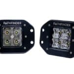 Rigid Pathfinder - Flush Mount Led Lights for a Backwoods Bumper -Free Shipping