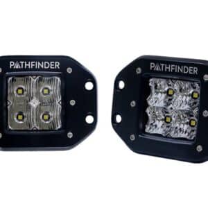 Rigid Pathfinder - Flush Mount Led Lights for a Backwoods Bumper -Free Shipping