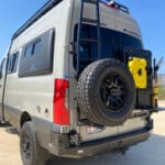 Aluminess Rear Door Ladder - Mercedes Sprinter 2019-2025