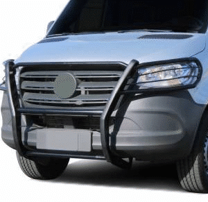 Black Horse Off-road Mercedes Sprinter Van Grill Guard Bumper | 2007-2018 | 2019-2023 | AWD / 4x4