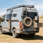 VS30 2019-2023 Mercedes Sprinter Van Rear Driver Side | Tire | Ladder | Box Carrier System